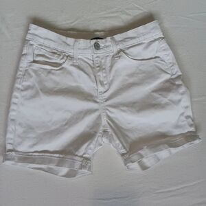 Old Navy Kids Sz 14 White Jean Shorts Classic Design